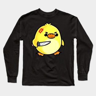 cute and deadly chick Long Sleeve T-Shirt